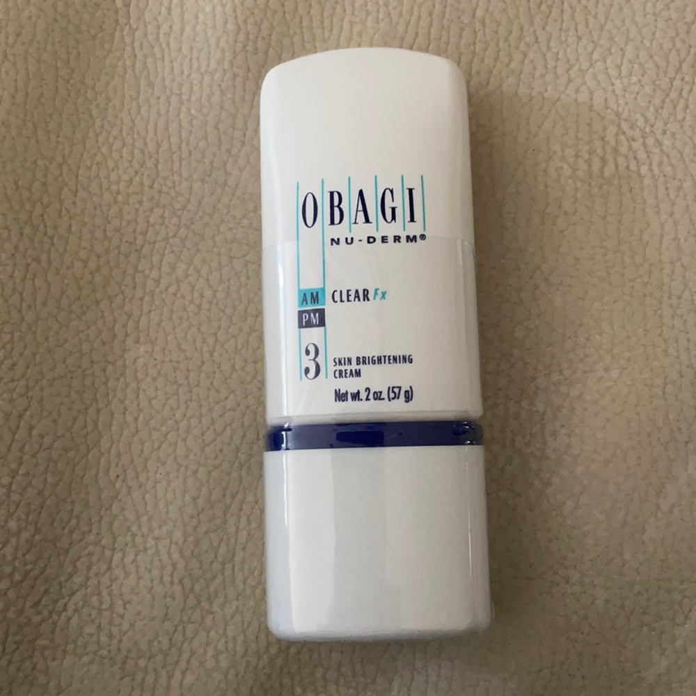 New in wrapping Obagi clear FX